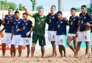 Resultado de imagen para Seleccion ecuatoriana de futbol playa Bahamas 2017