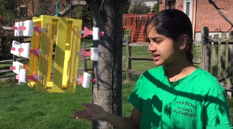 Niña de 13 años descubre como crear energía limpia con 5 dólares