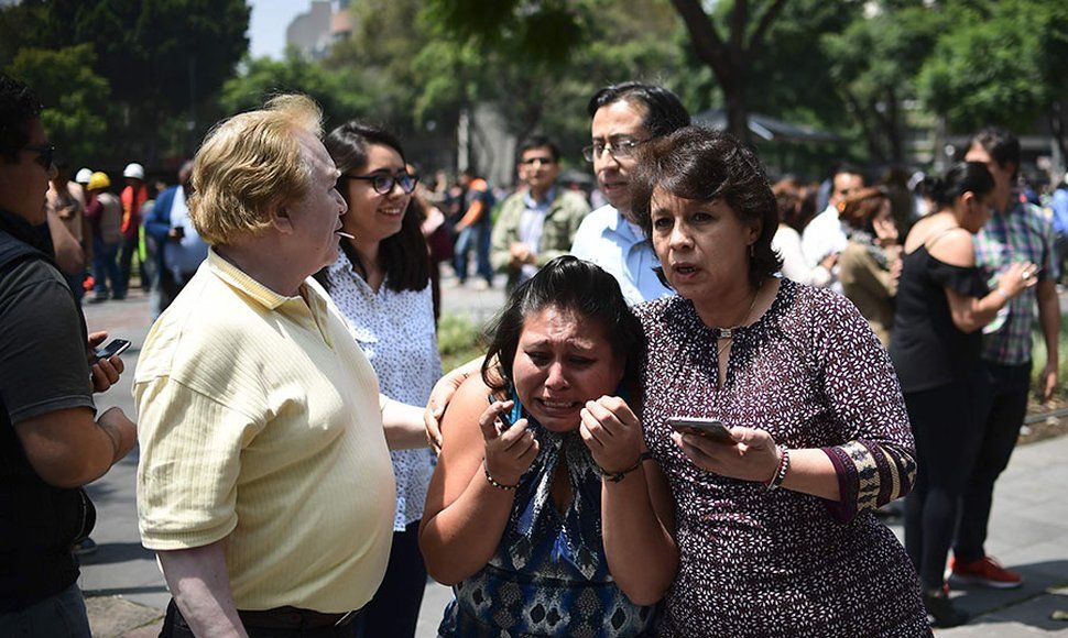 México: escenas de pánico se vuelven a vivir ante sismo de magnitud 7,1
