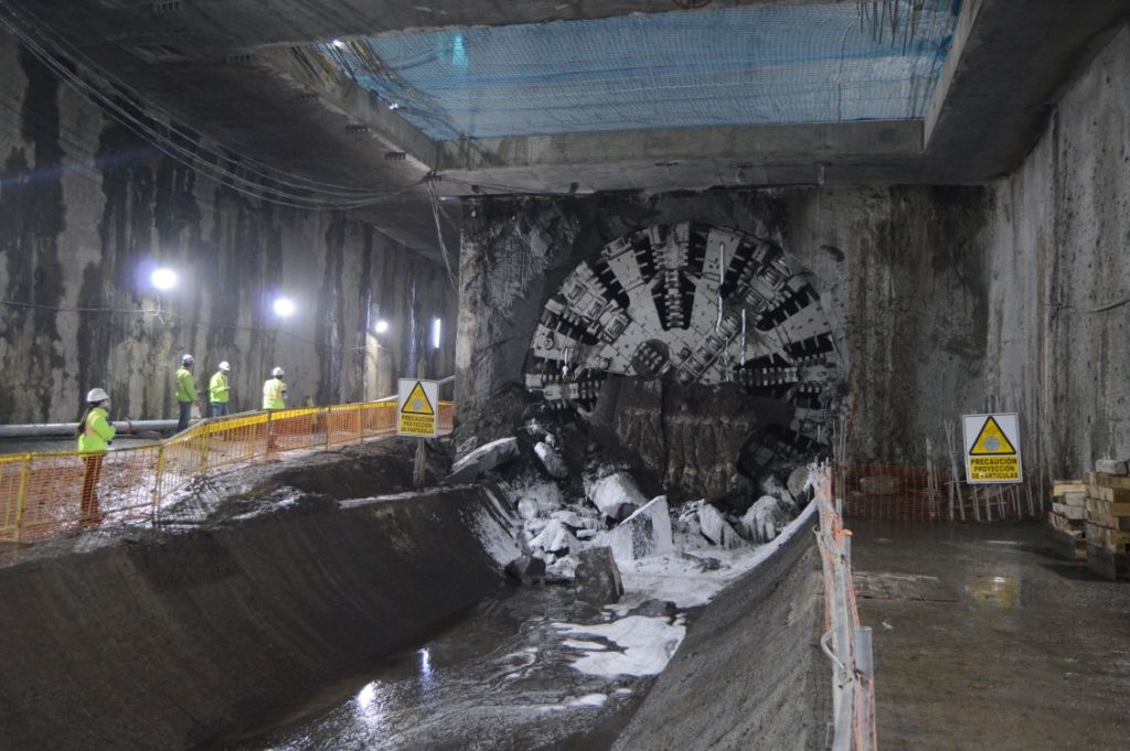 “La Carolina” entra en mantenimiento antes de seguir excavando para el Metro de Quito