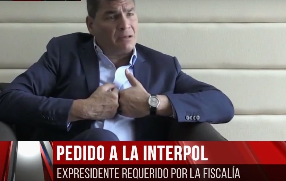 Buscan a Rafael Correa y otros caso judiciales