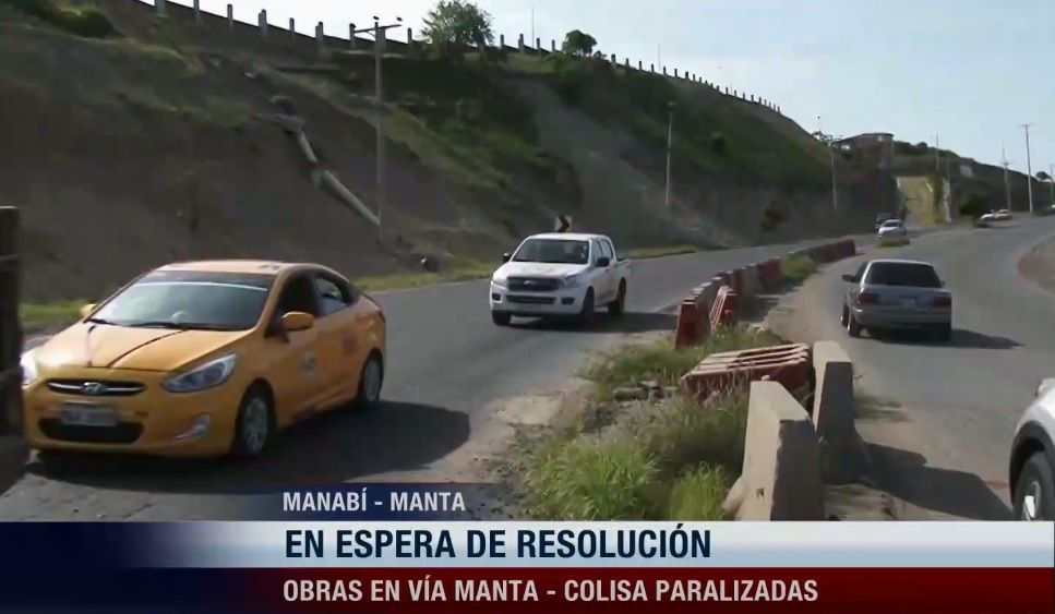 Vía Manta – Colisa, otro fracaso de la reconstrucción en Manabí