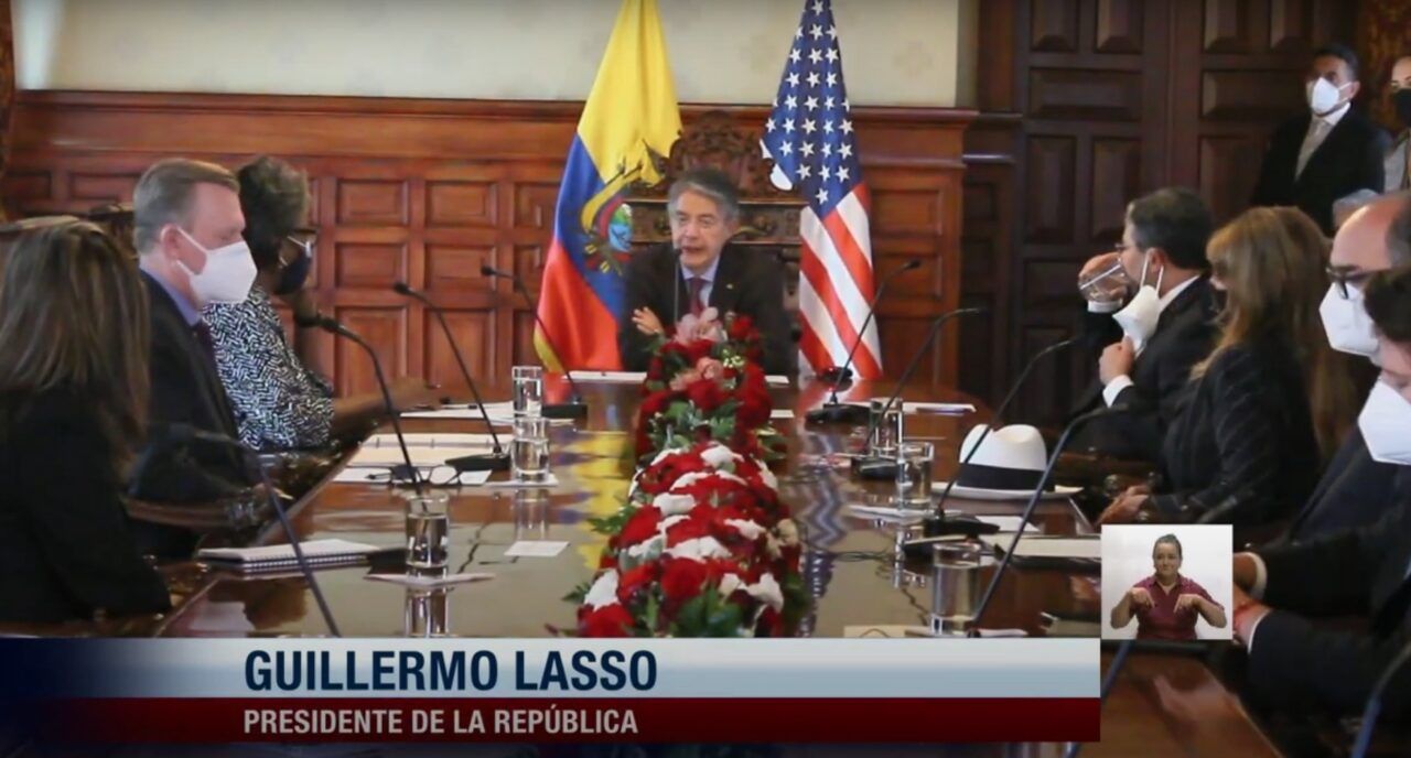 Presidente Lasso Se Reúne Con Cuerpo Diplomático De Estados Unidos Oromartv 