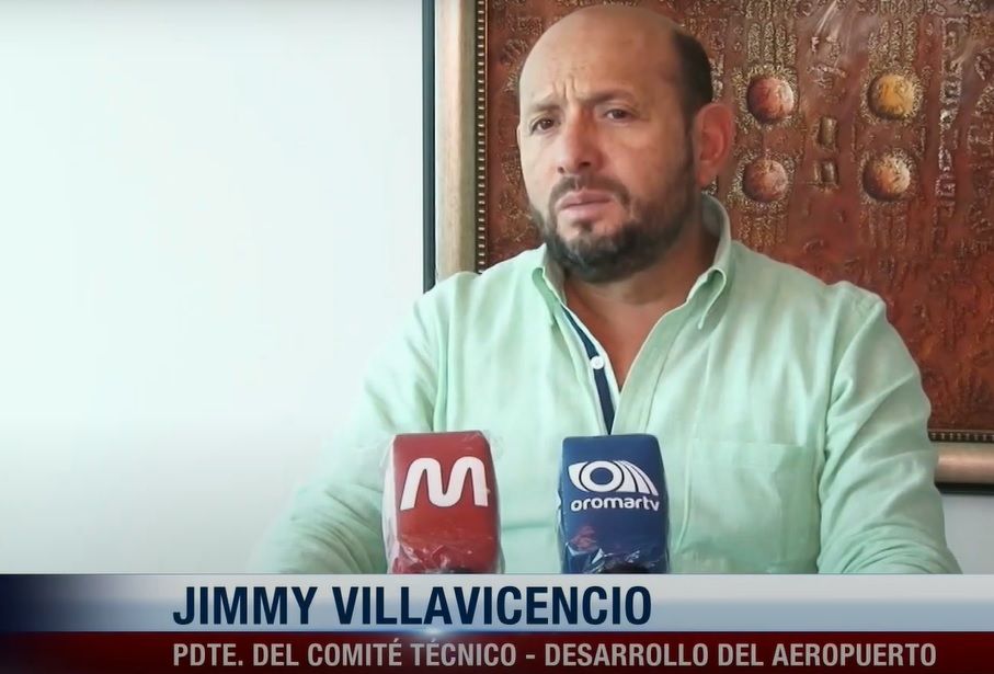 Jimmy Villaviciencio: perspectivas para el aeropuerto de Manta