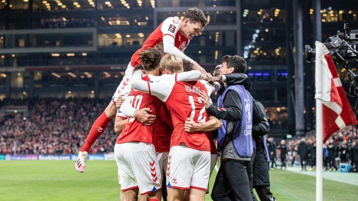 Dinamarca se convirtió en la tercera selección clasificada al mundial de Qatar