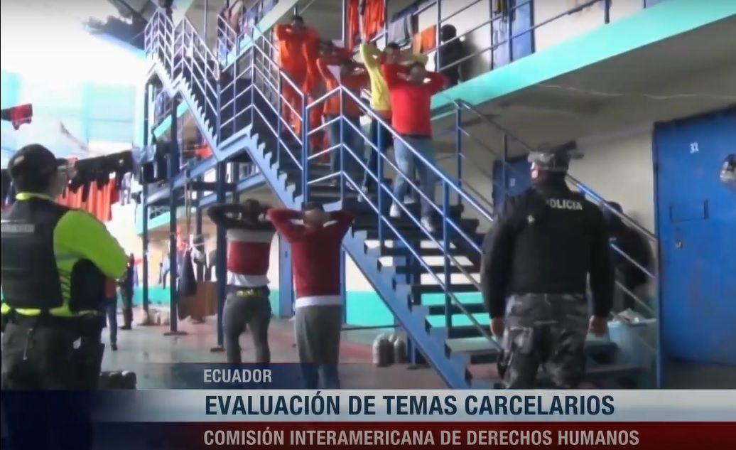 Comisión internacional inspecciona cárceles en Ecuador
