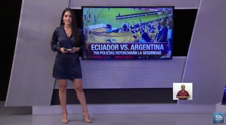 Todo listo para el encuentro entre Ecuador y Argentina