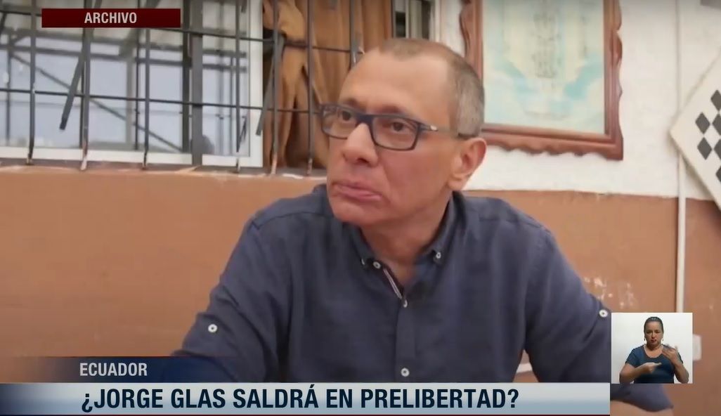 Excarcelación de Jorge Glas complica el escenario judicial de Ecuador