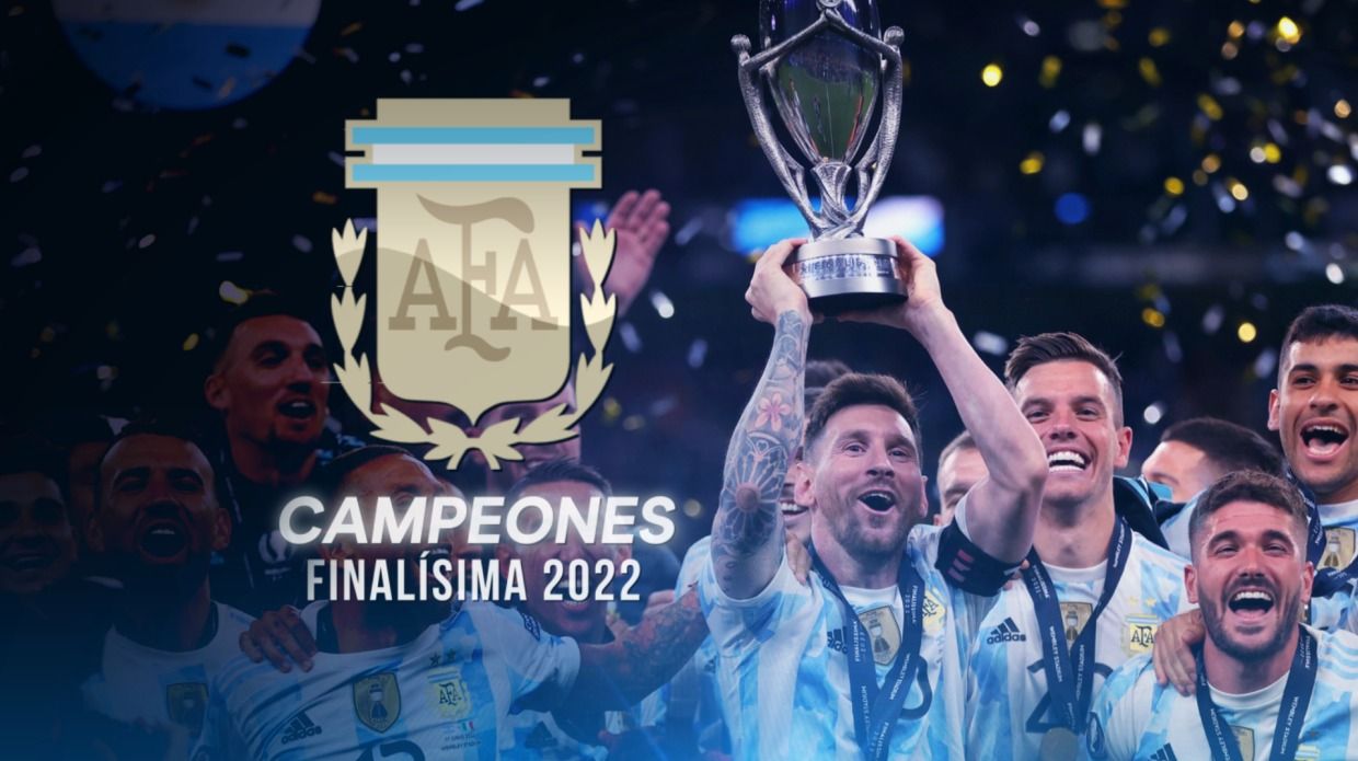 Con goleada, ¡Argentina campeón de la Finalissima!