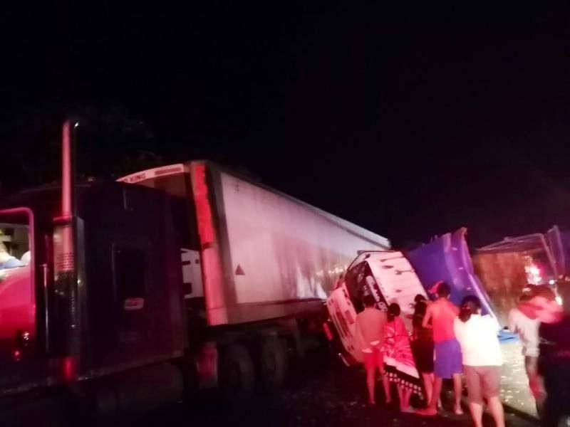 Siniestro de tránsito deja herido en vía Alóag-Santo Domingo