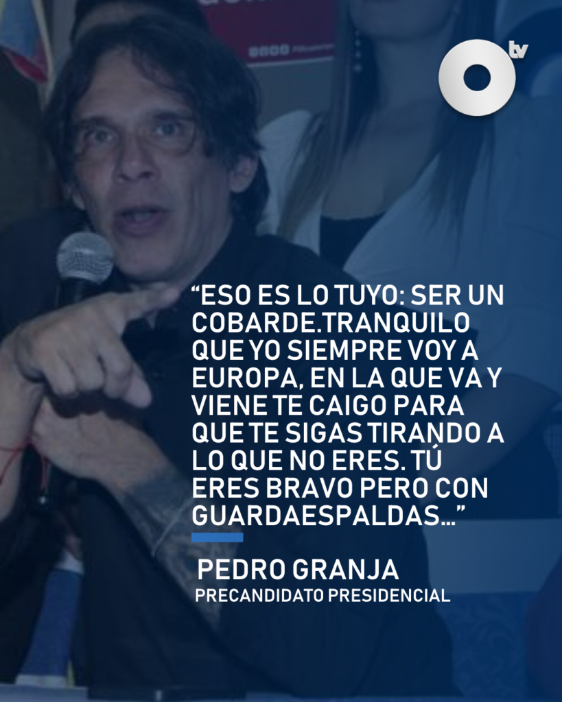 Pedro Granja, precandidato presidencial por el Partido Socialista Ecuatoriano, se pronunció sobre el exmandatario Rafael Correa.